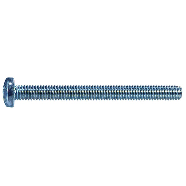Midwest Fastener 5/16"-18 x 3-1/2 in Phillips Pan Machine Screw, Zinc Plated Steel, 25 PK 54759 - main